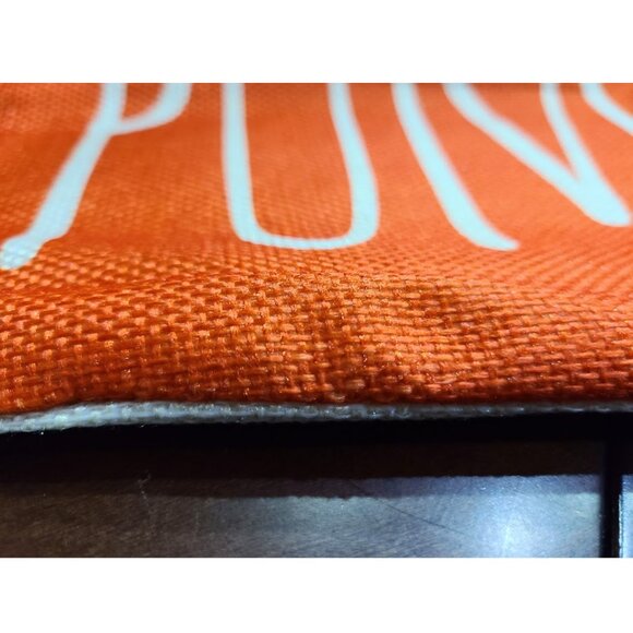 Pumpkin Decorative Pillow Cover Case Farmhouse Cottage Thanksgiving Fall Decor - Picture 8 of 11